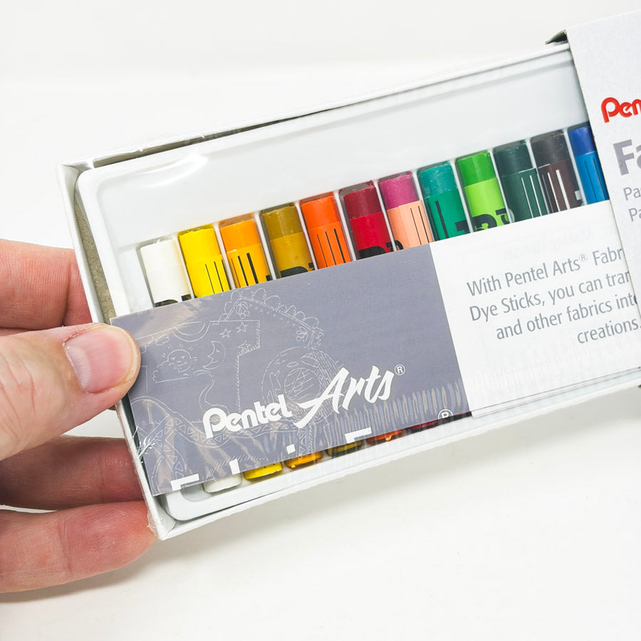 Pentel Fabric Fun Pastel Dye Sticks (15)
