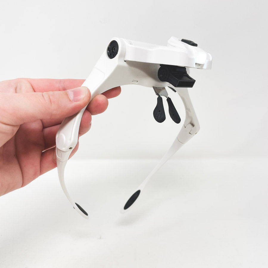 Magnipros Illuminated Headband Magnifier Visor - no lenses