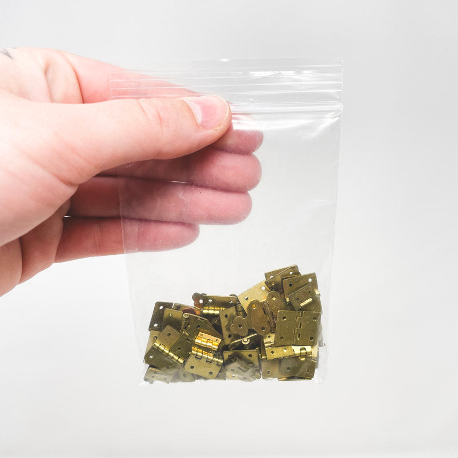Brass Small Hinge Bag