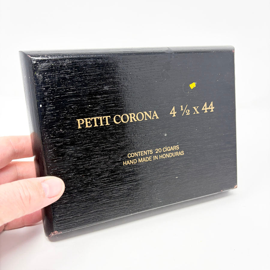 Petit Corona Wood Cigar Box