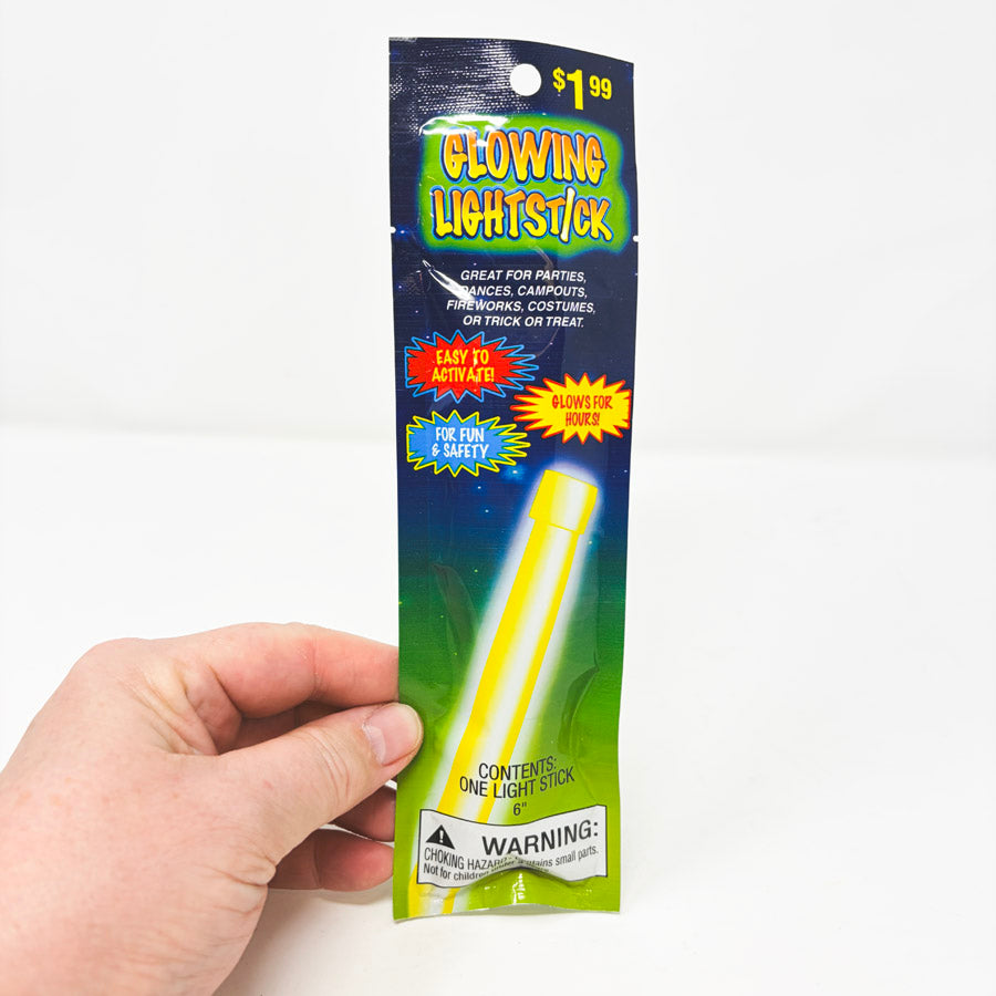 Yellow Glowing Light Stick