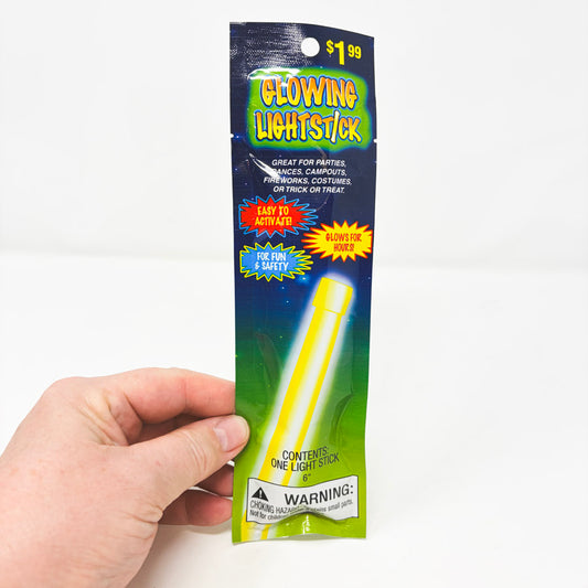 Yellow Glowing Light Stick