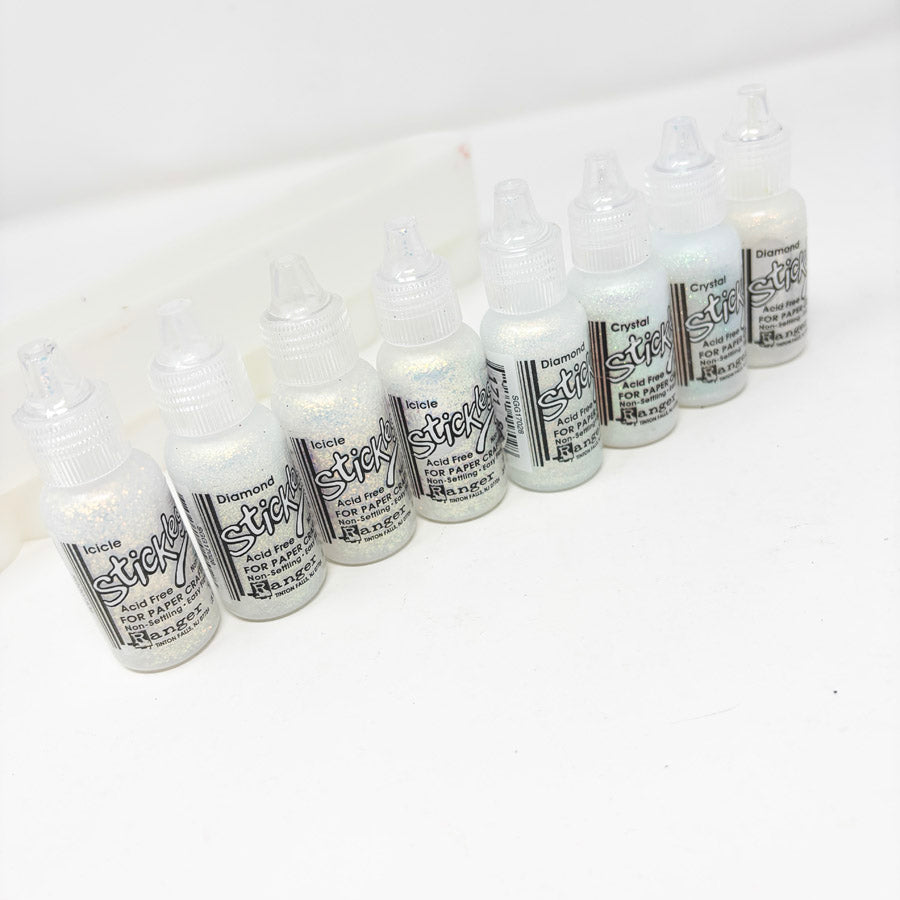Dazzle Caddy with 8 White Stickles
