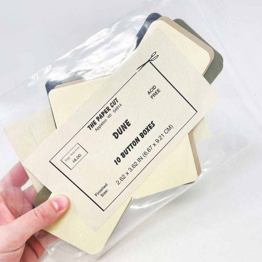 Button Boxes Bundle by The Paper Cut