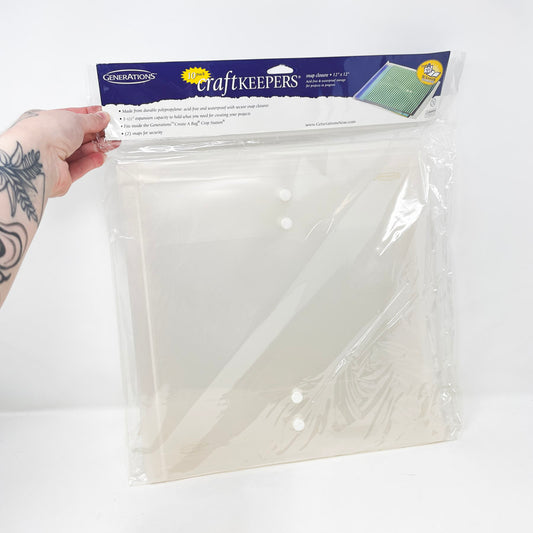 Generations Craft Keeper Poly Envelopes for 12x12 Paper