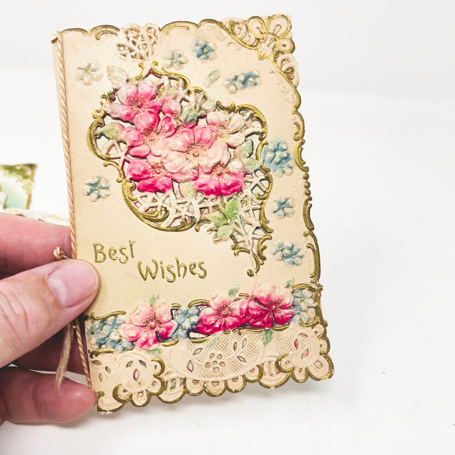 Bundle of Antique Edwardian Greeting Cards