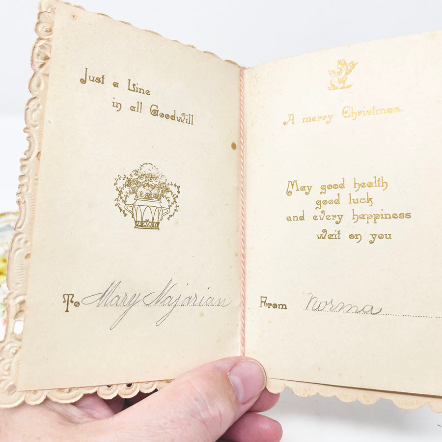 Bundle of Antique Edwardian Greeting Cards