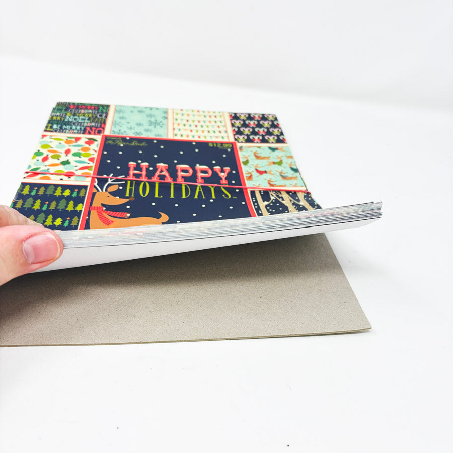 The Paper Studio – 8.5" x 11" Happy Holidays Paper Pack