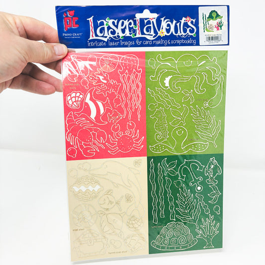 Provo Craft Laser Layouts – Under The Sea
