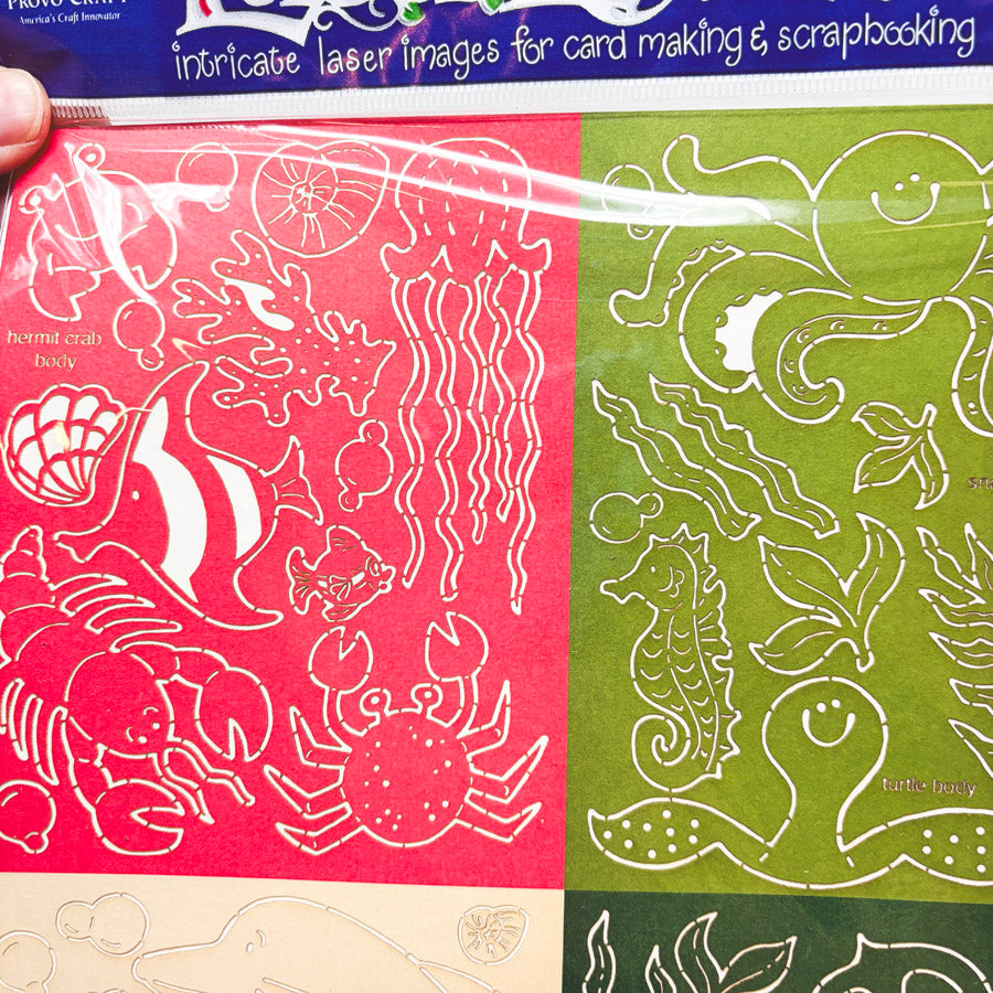 Provo Craft Laser Layouts – Under The Sea