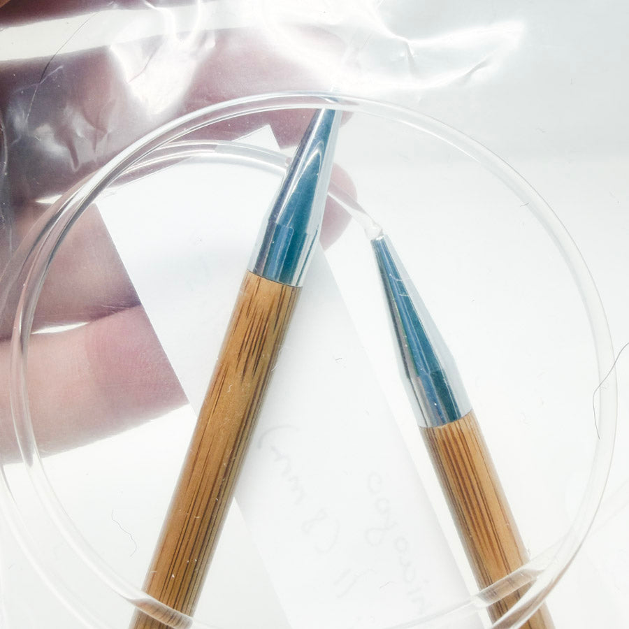 ChiaoGoo Bamboo Circular Knitting Needles 31.5" – Size 11 (8mm)