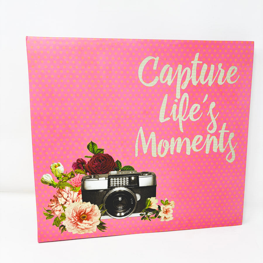 Capture Life's Moments Scrapbook Album