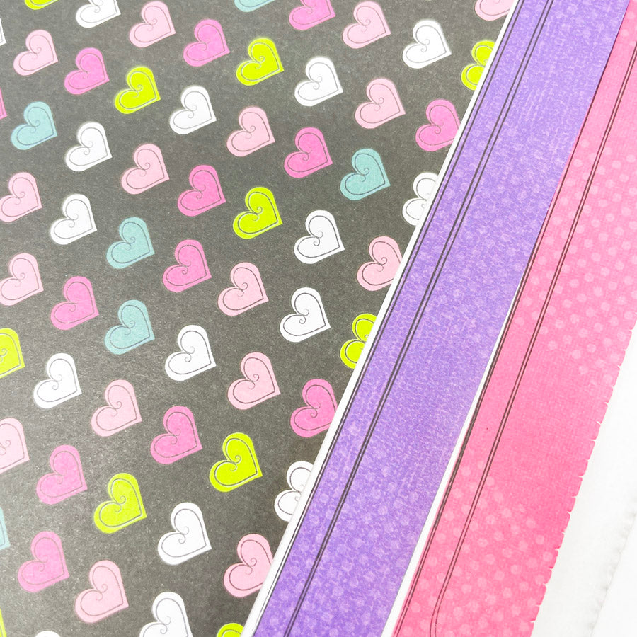 Shopping - Make Up - "Girl" Theme – 12" x 12" Paper Pack