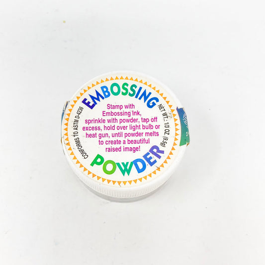 Black Embossing Powder by Rubber Stampede