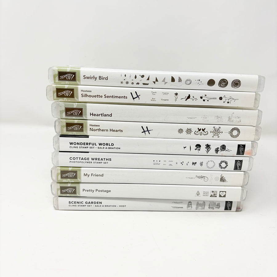 Stampin' Up Cling and Photopolymer Stamp Sets (1)