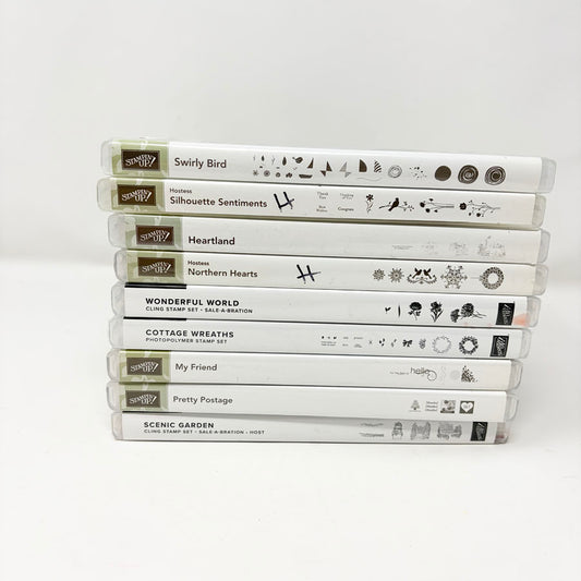 Stampin' Up Cling and Photopolymer Stamp Sets (1)