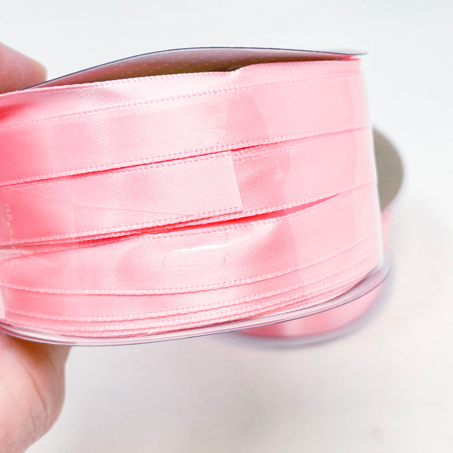 Club Wedd 3/8" Pink Satin Ribbon