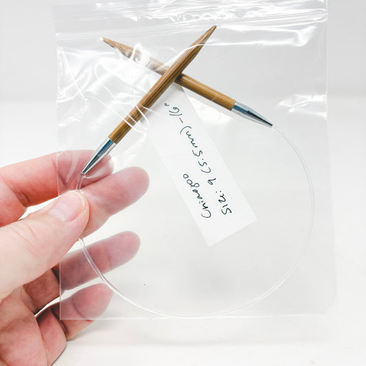 ChiaoGoo Bamboo Circular Knitting Needles 16" – Size 9 (5.5mm)