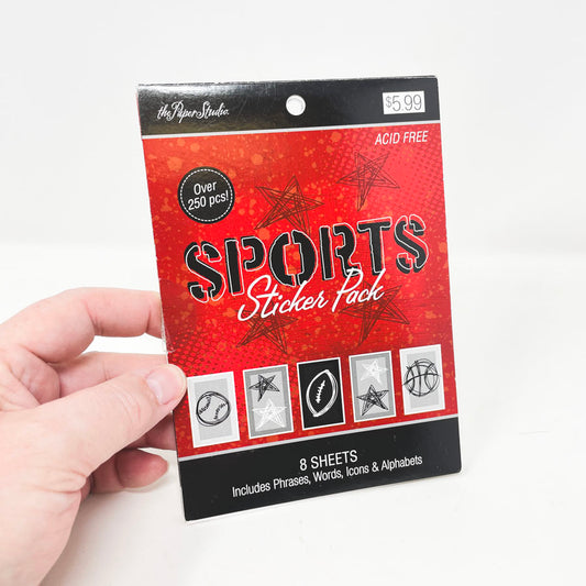 The Paper Studio Sports Sticker Pack