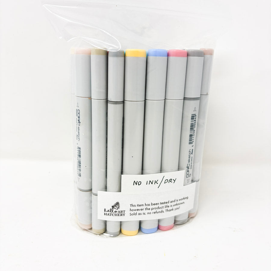 Copic Marker Restoration Lot – 42 Markers – Dry / Needs Refill