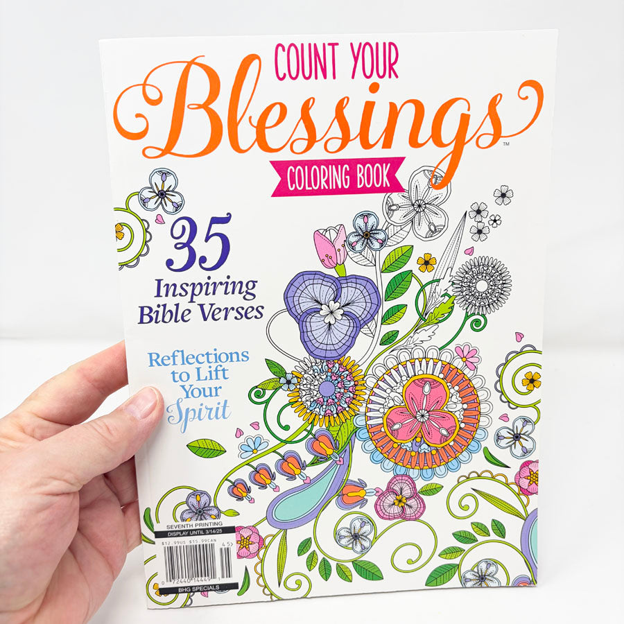 Count Your Blessings Coloring Book