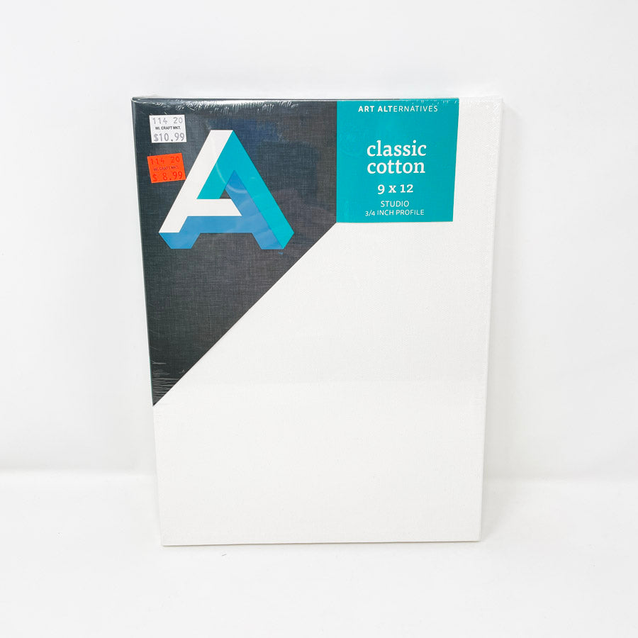 9" x 12" Art Alternatives Classic Cotton Canvas Panel