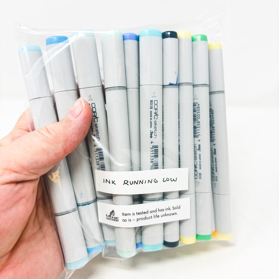 Copic Marker Color Packs – Ink Low but Working