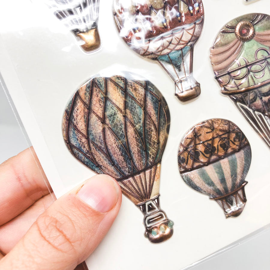Crafter Squares Hot Air Balloons