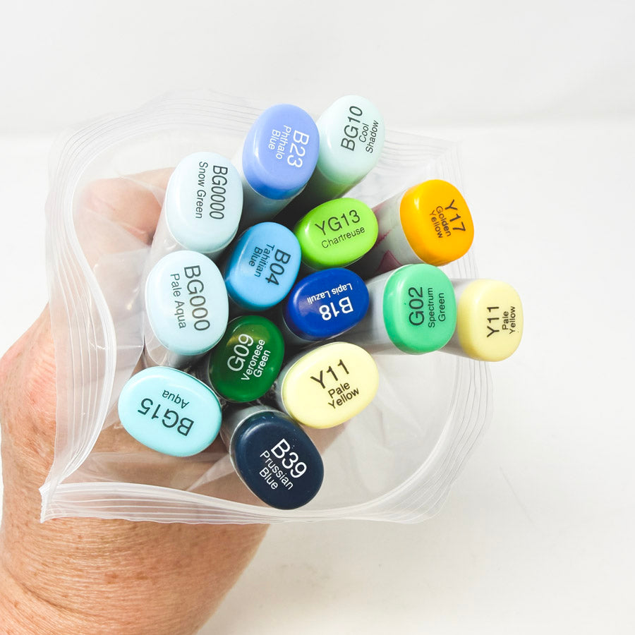 Copic Marker Color Packs – Ink Low but Working