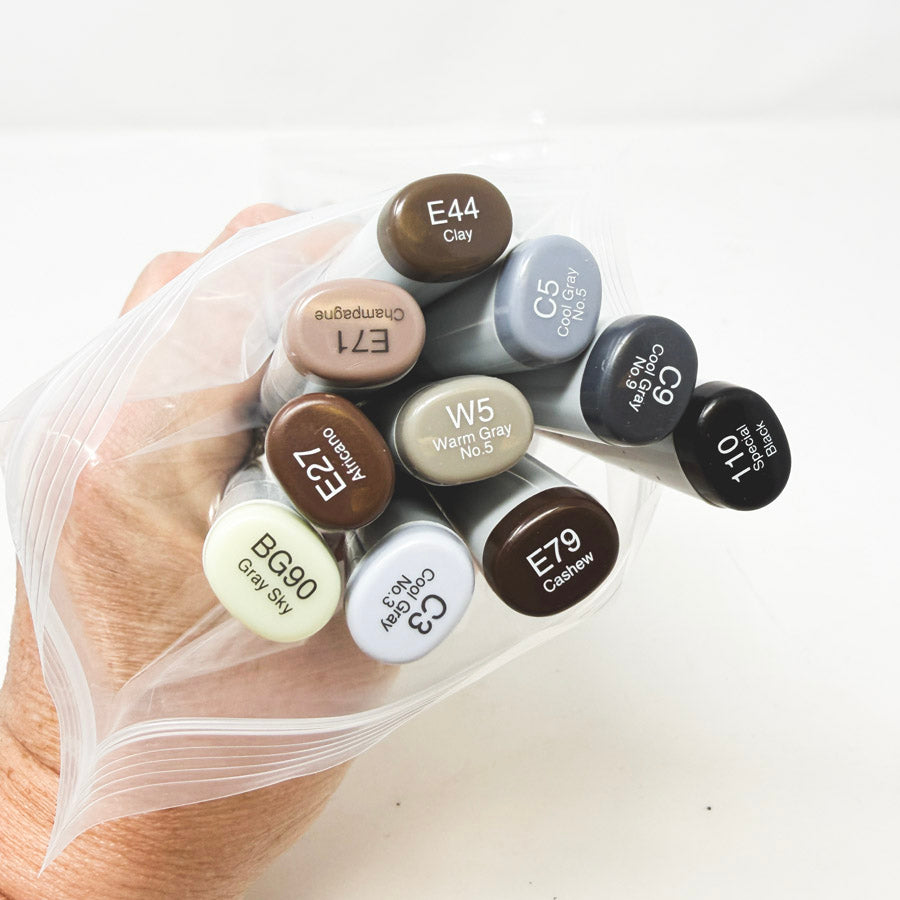 Copic Marker Color Packs – Ink Low but Working