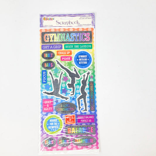 SandyLion Sticker Design- Gymnastics Stickers