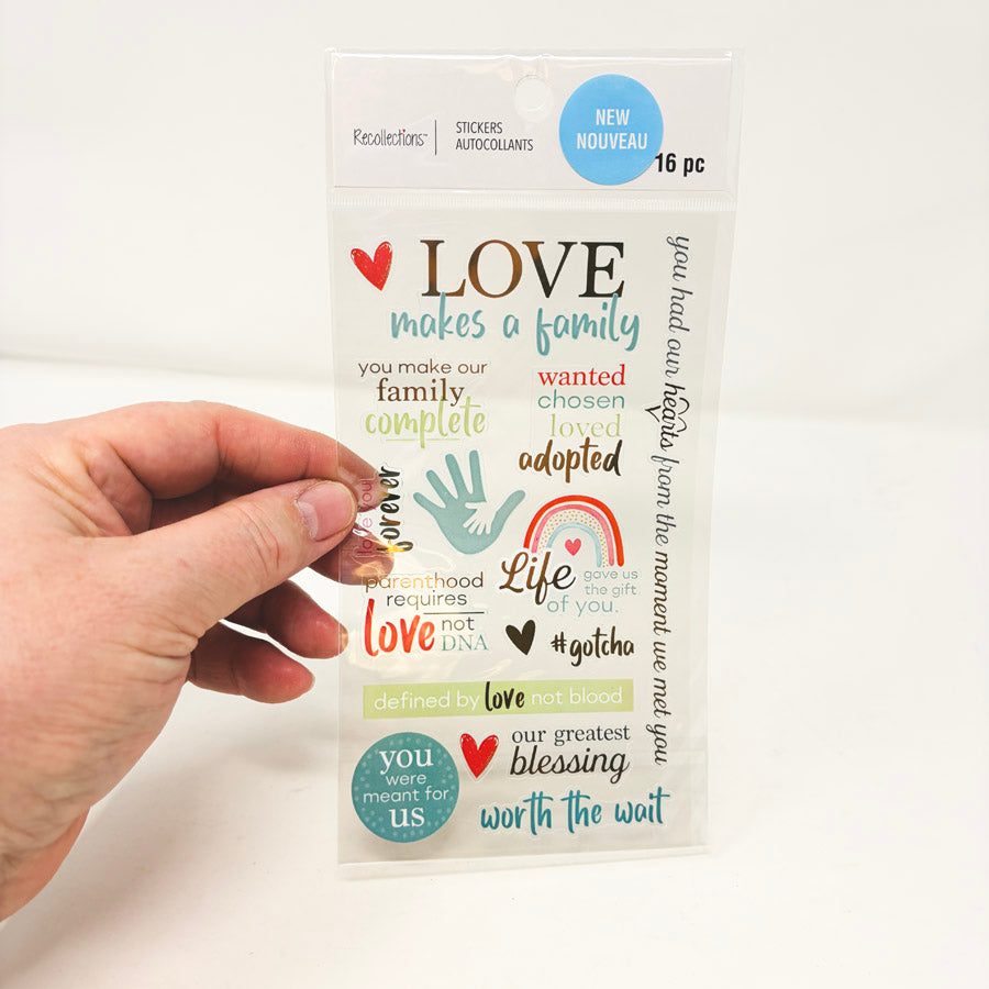 Recollections Love Stickers