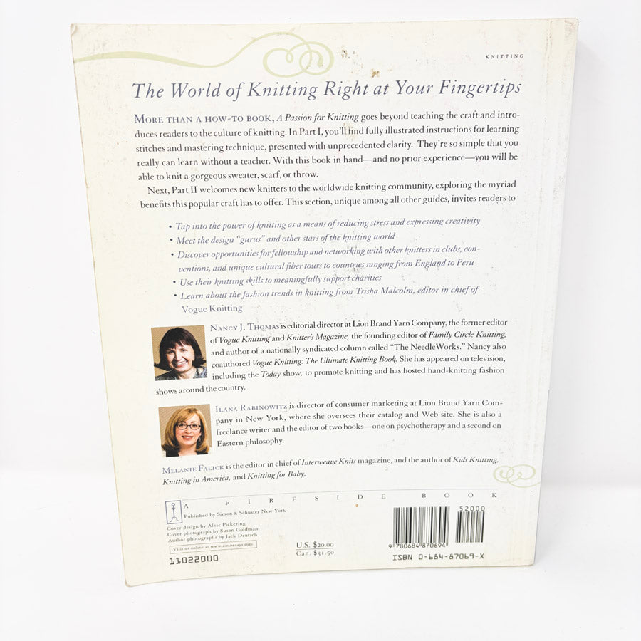 A Passion for Knitting Book