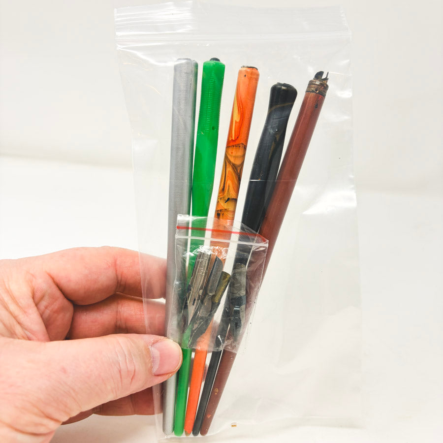 Pen Nibs and Handles Bundle