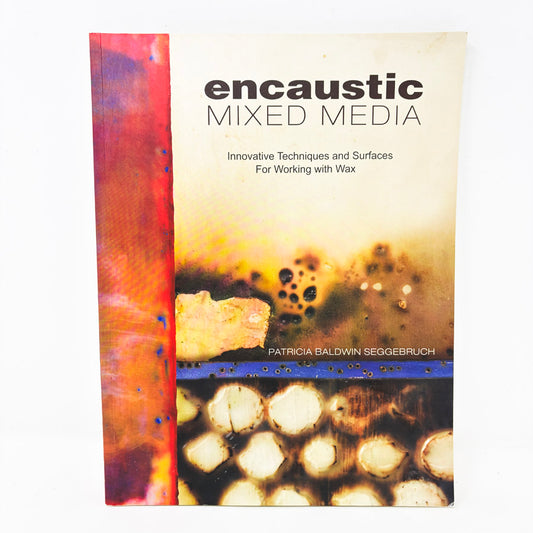 Encaustic Mixed Media Book by Patricia Baldwin Seggebruch