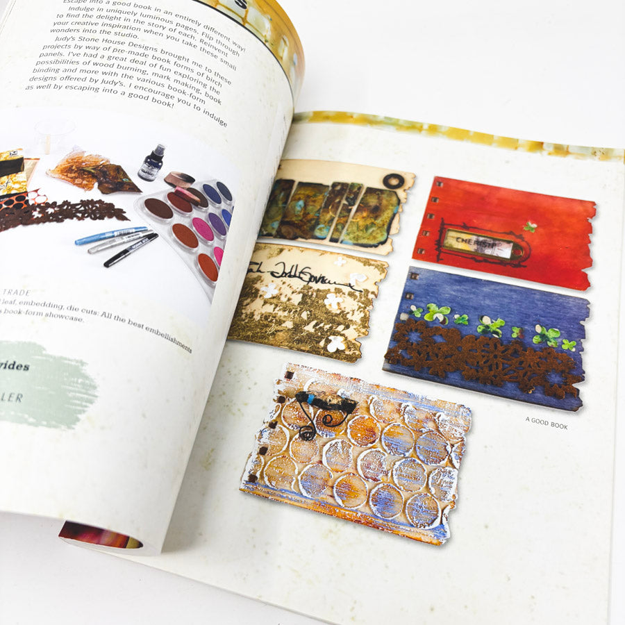 Encaustic Mixed Media Book by Patricia Baldwin Seggebruch