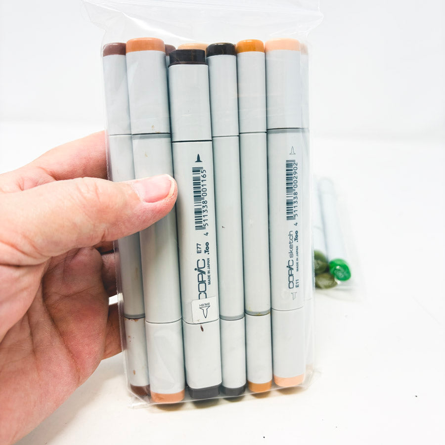 Copic Sketch Marker Set – 8 to 12 Packs