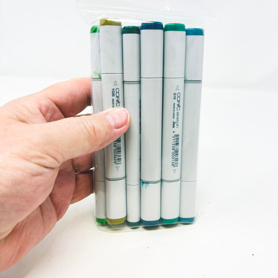 Copic Sketch Marker Set – 8 to 12 Packs