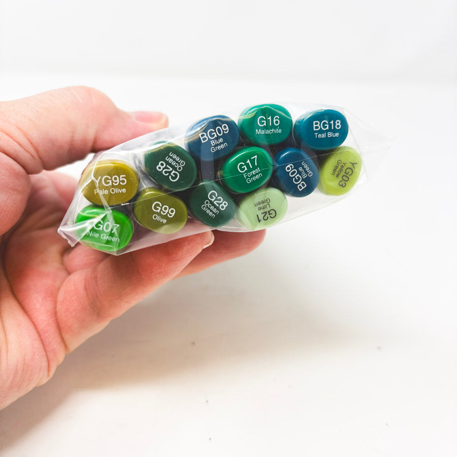 Copic Sketch Marker Set – 8 to 12 Packs