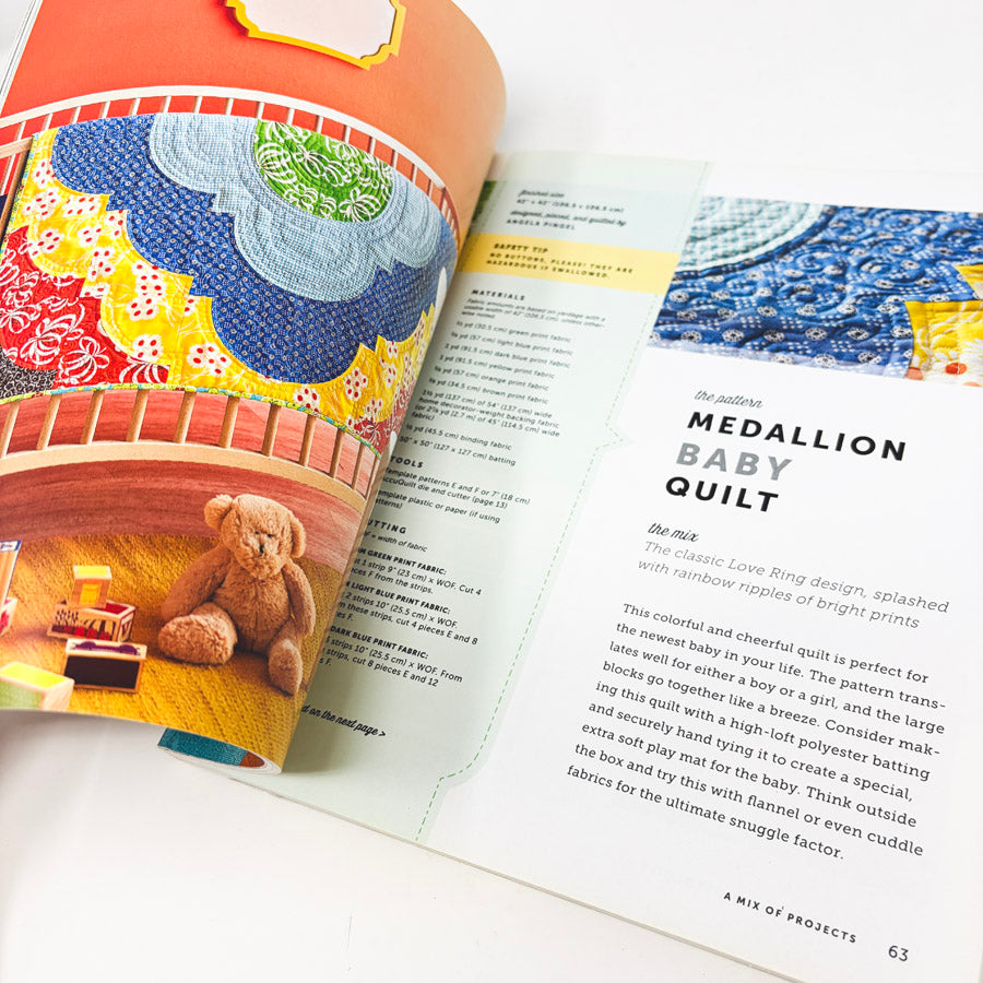 A Quilter's Mixology: Shaking Up Curved Piecing by Angela Pingel
