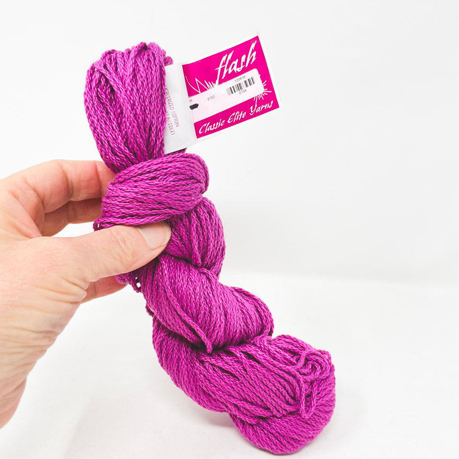 Flash Classic Elite Yarns 100% Mercerized Cotton - Delta Pink