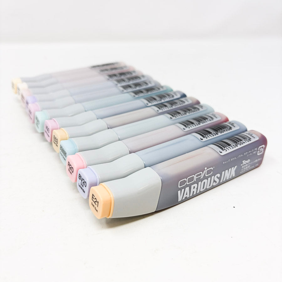 Copic Various Ink Refill for Copic Markers - Pastels