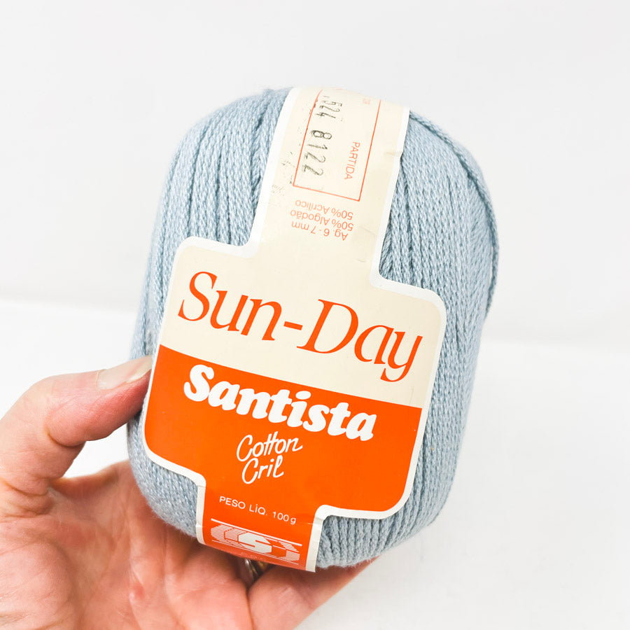 Sun-Day Santista Yarn - 524 Slate Blue