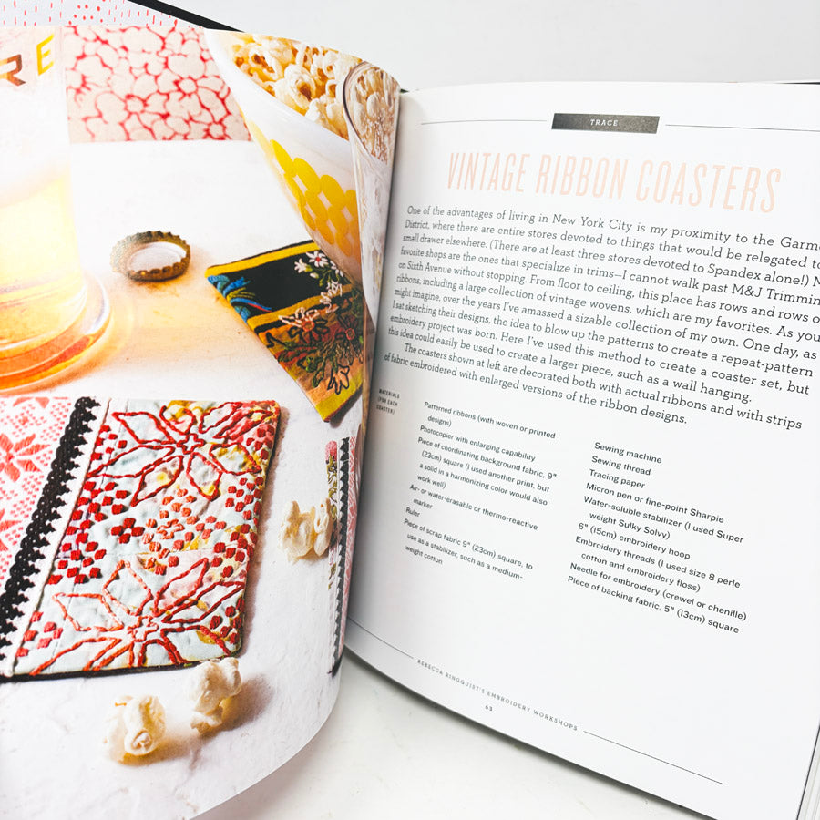 Rebecca Rinquist's Embroidery Workshops Book