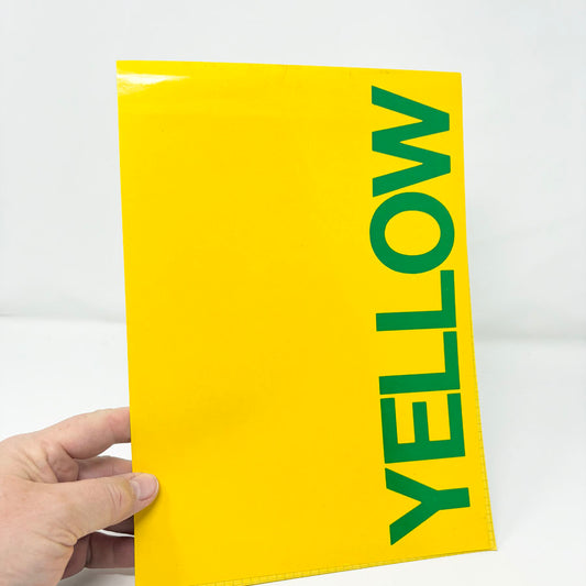 Pad of Yellow Graph Paper