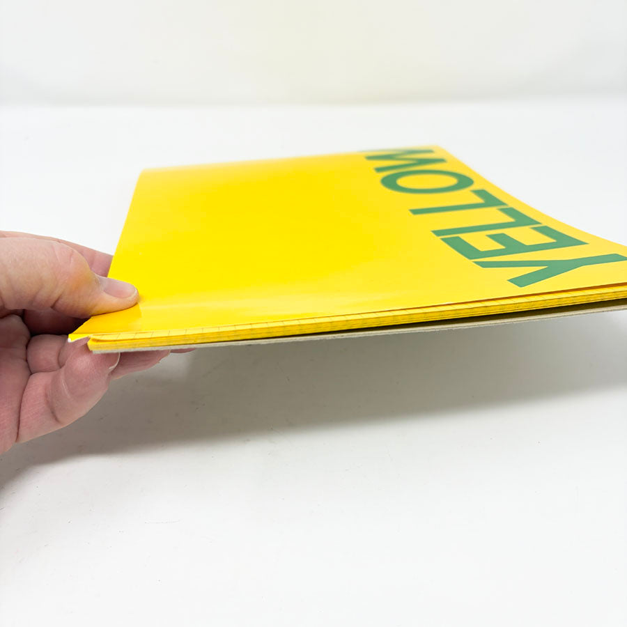 Pad of Yellow Graph Paper