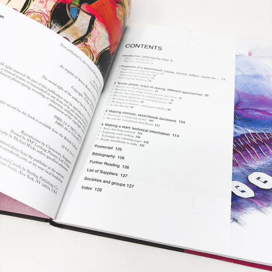 Creating Sketchbooks for Embroiderers and Textile Artists Book