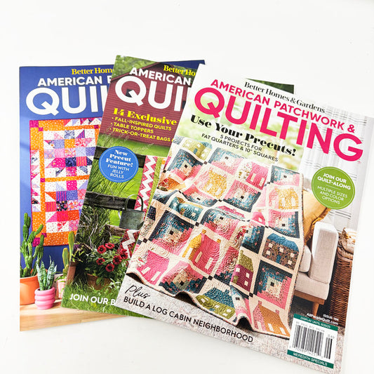 BHG American Patchwork & Quilting Magazine - 2025