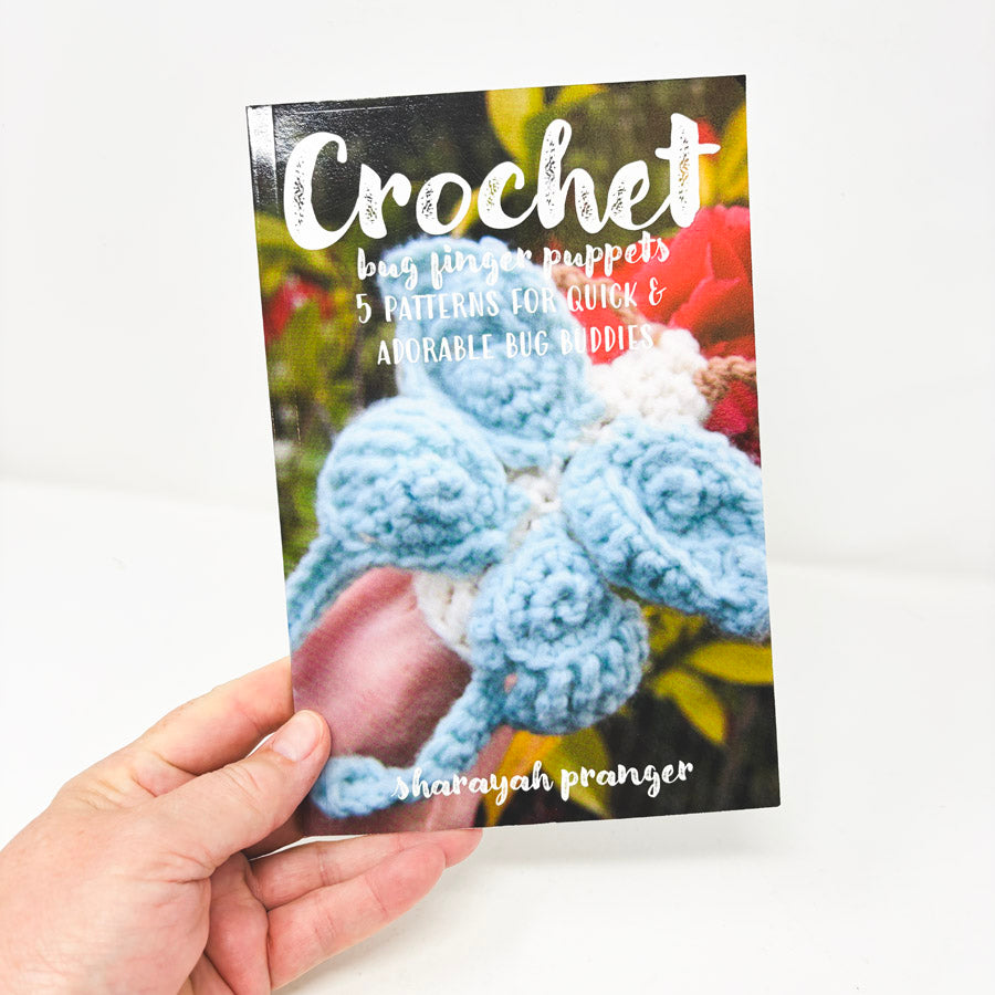 Crochet Bug Finger Puppets Book