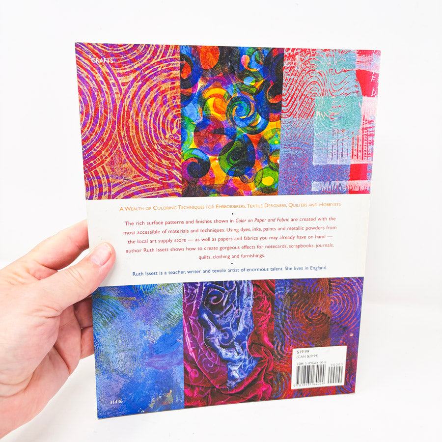 Color on Paper and Fabric Book by Ruth Issett